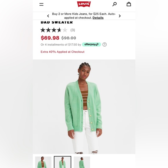 Levi’s Dad Sweater - Picture 4 of 4